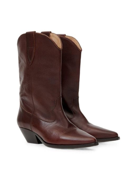 Isabel Marant Brown Duerto Leather Boots
