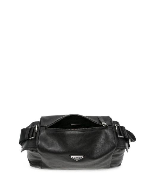 Borsa A Spalla Explore di Prada in Black da Uomo