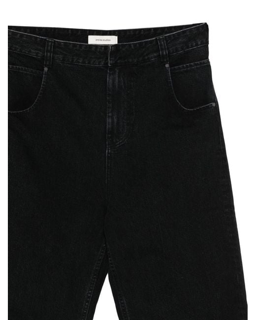 Entire studios Black Cotton Jeans for men