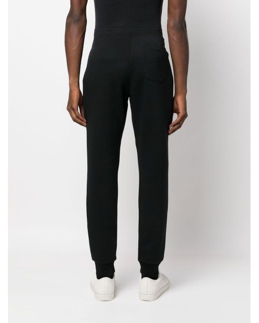 Polo Ralph Lauren Black Embroidered-logo Track Pants for men