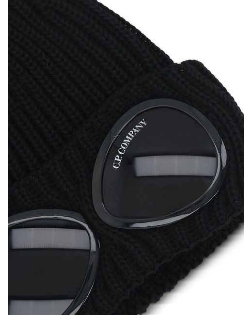 C P Company Black Hat for men