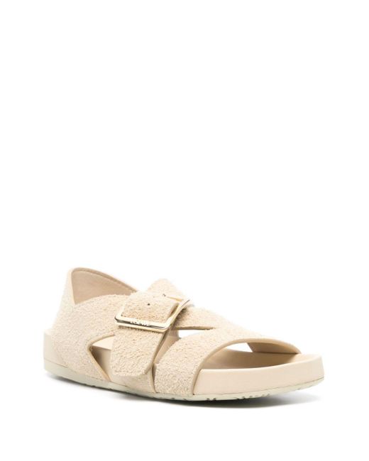 Loewe Natural Ease Leather Sandals