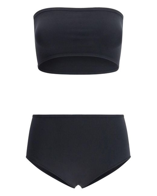 Alaïa Gray Second Skin Lingerie Set