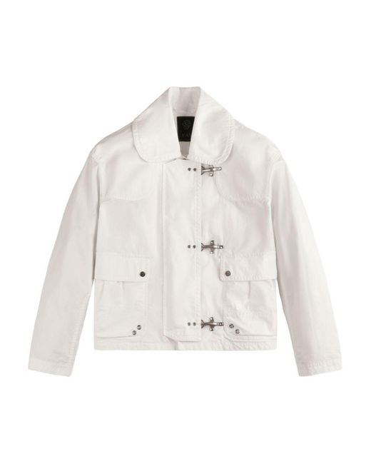 Fay White 3 Ganci Bomber Jacket