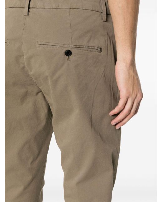 Pantalone Con Logo di Dondup in Gray da Uomo