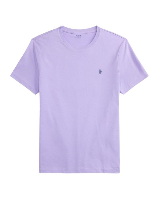 Polo Ralph Lauren Purple Cotton T-Shirt for men