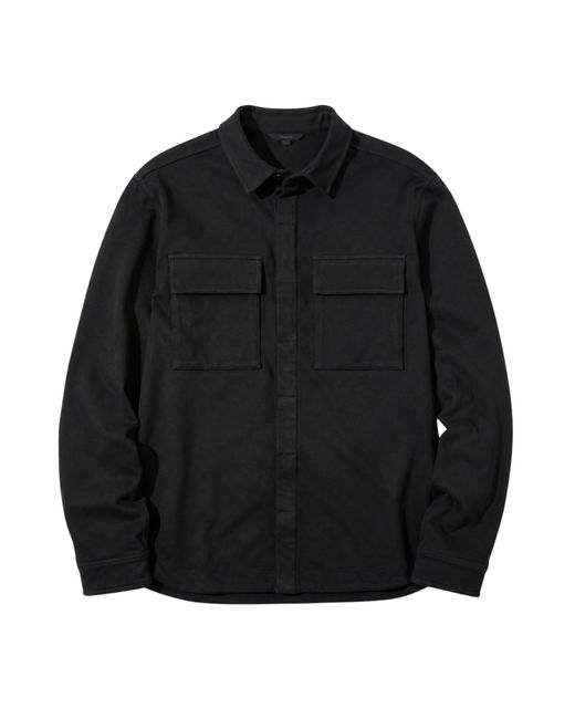 Thom Krom Black Cotton Shirt for men
