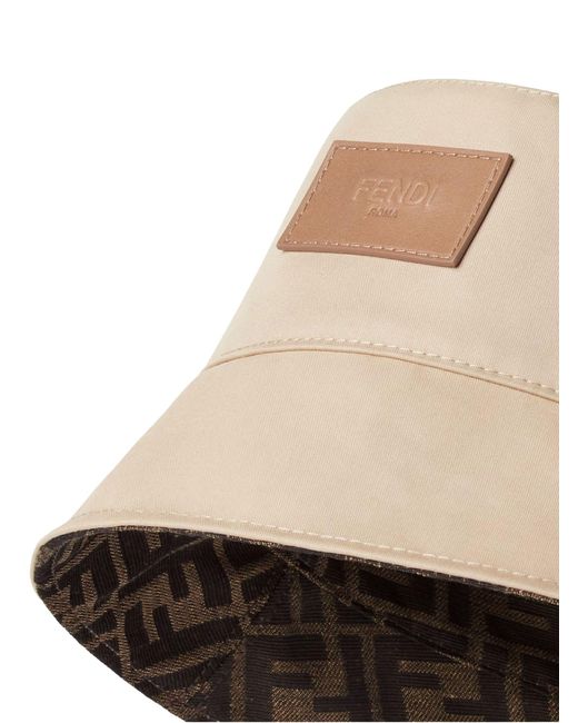 Sciarpa Con Logo di Fendi in Natural da Uomo