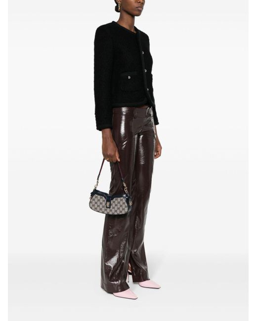 Gucci Metallic Mini Moon Side Shoulder Bag