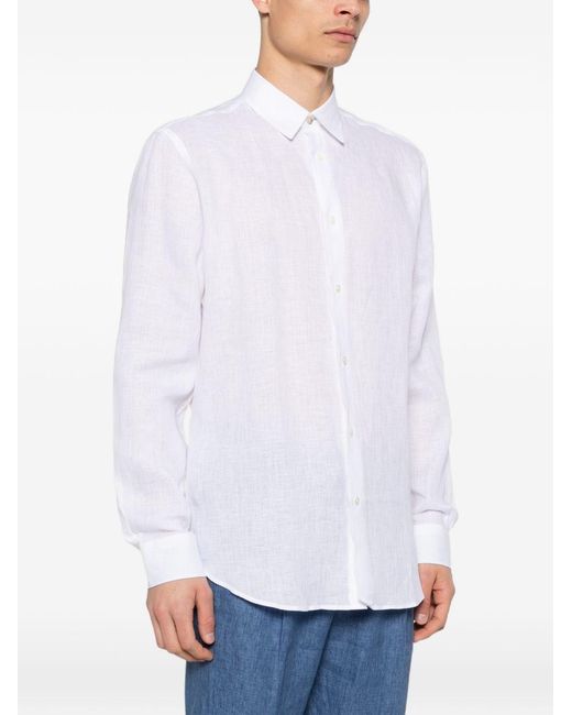 Paul Smith White Regular Fit Shirt for men