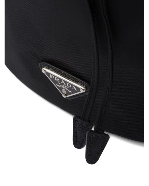 Prada Black Re-Nylon Drawstring Pouch