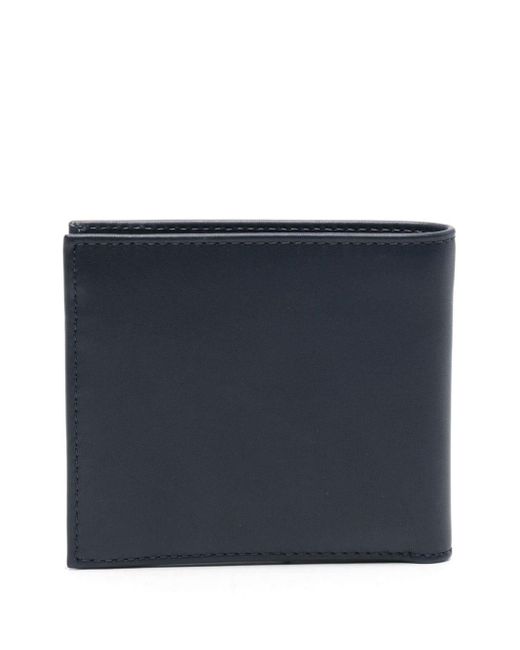 Polo Ralph Lauren Blue Logo-embroidered Leather Wallet for men