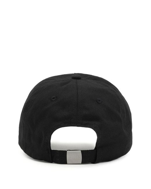 MM6 by Maison Margiela Black Logo Baseball Cap