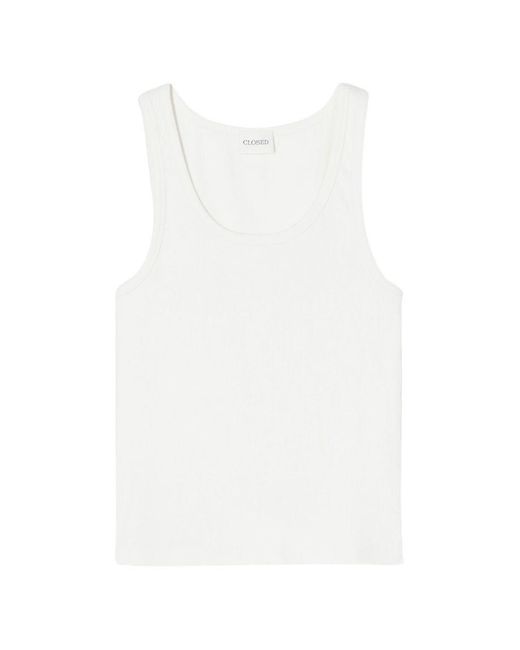 Top di Closed in White