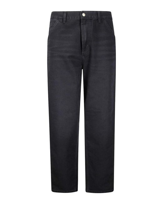 Carhartt Blue Single Knee Trousers for men