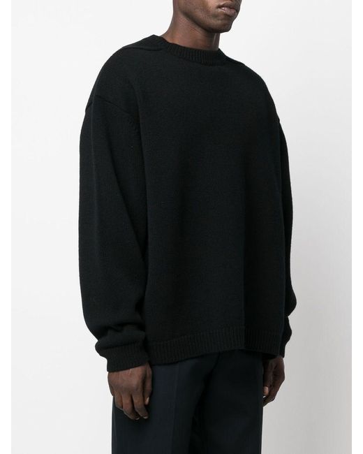 Studio Nicholson Black Wool Sweater for men