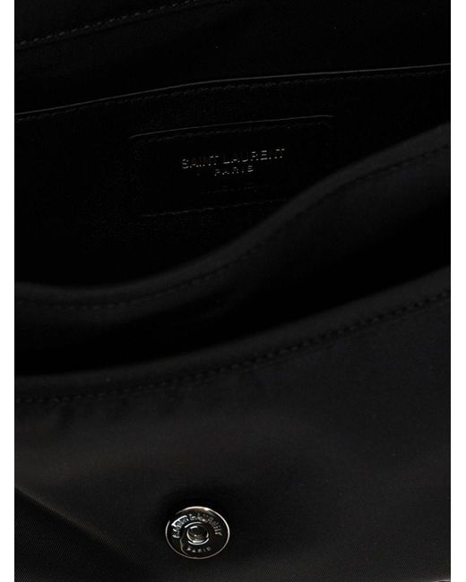 Saint Laurent Black Niki Messenger Bag for men