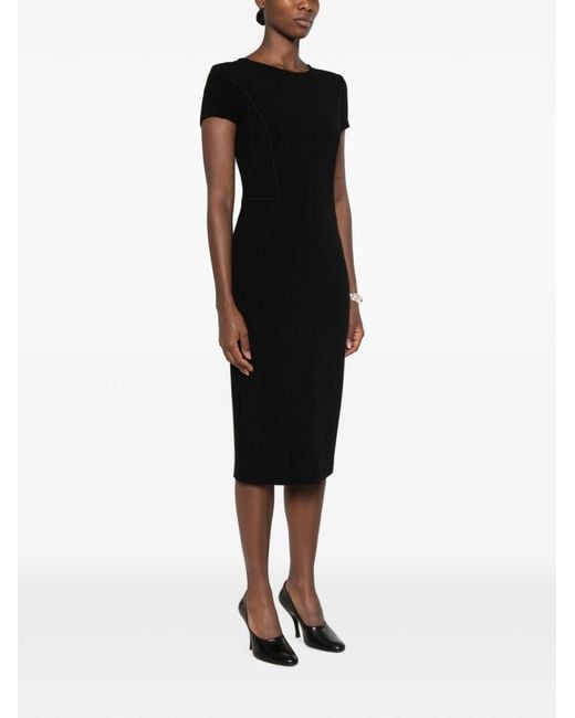 Emporio Armani Black Midi Dress