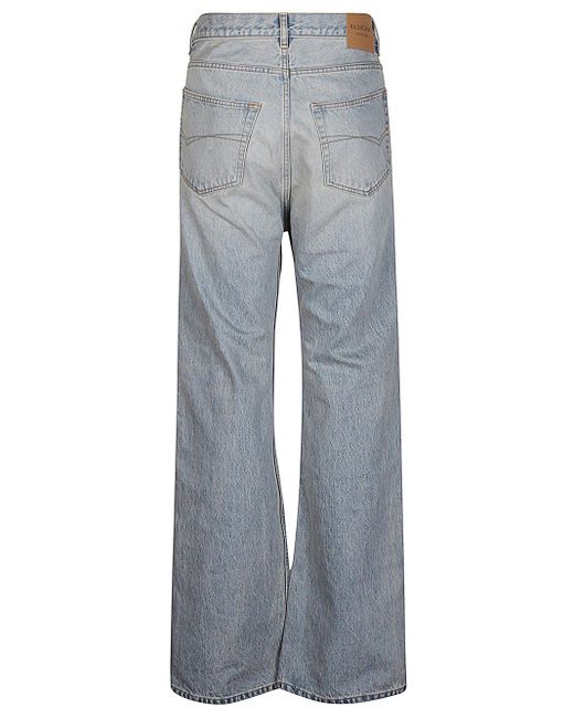 Jeans Con Logo di Balenciaga in Gray da Uomo