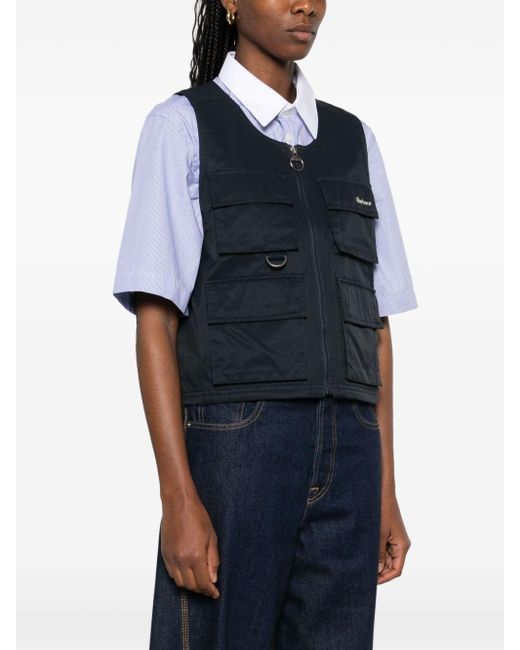 Barbour Blue Erica Gilet
