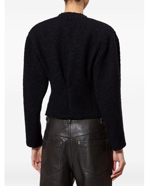 Isabel Marant Black Suna Wool Blend Jacket