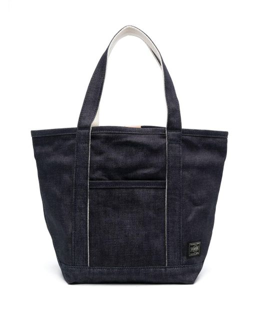 Porter-Yoshida and Co Blue Jean Small Tote Bag for men