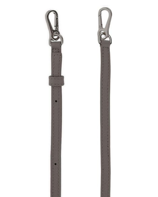Loewe Gray Puzzle Edge Mini Leather Handbag