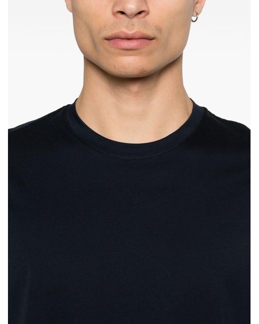 Heskimo Blue Cotton T-Shirt for men