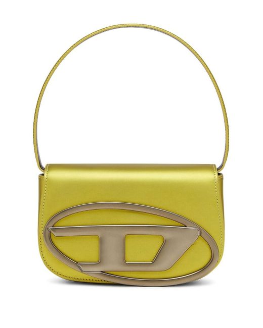 DIESEL 1dr Learher Shoulder Bag in Yellow | Lyst