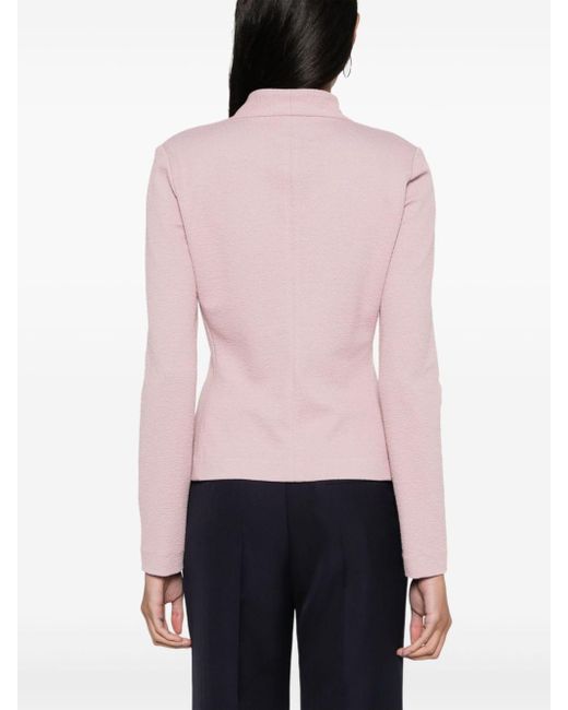 Emporio Armani Pink One Button Jacket