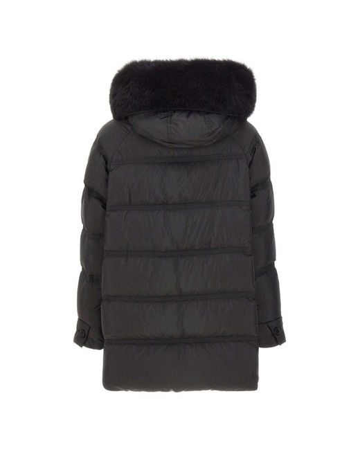 Peuterey Black Takan Midi Down Jacket