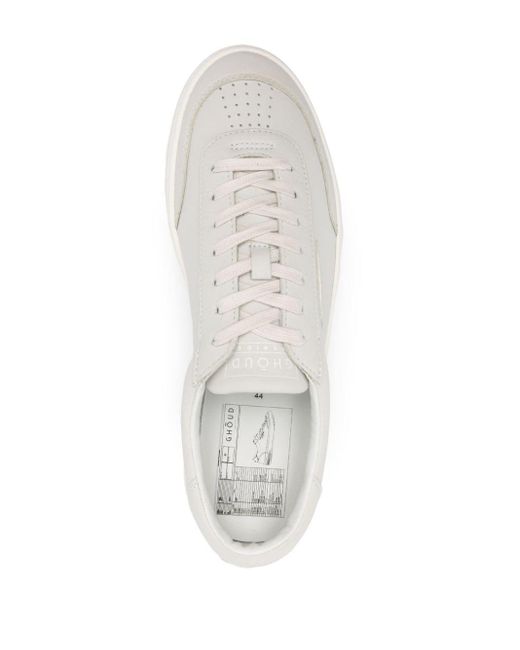 GHOUD VENICE White Lido Leather Sneakers for men