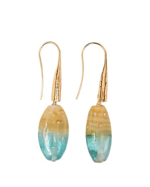 Forte_forte Blue Hook Earrings