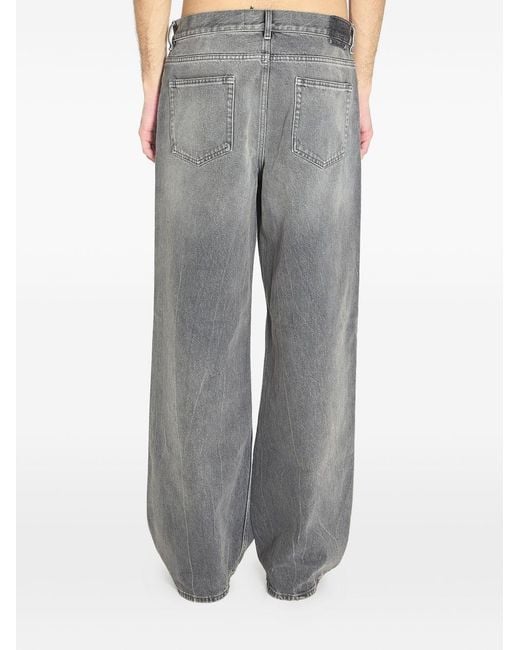 Golden Goose Deluxe Brand Gray Denim Cotton Jeans for men