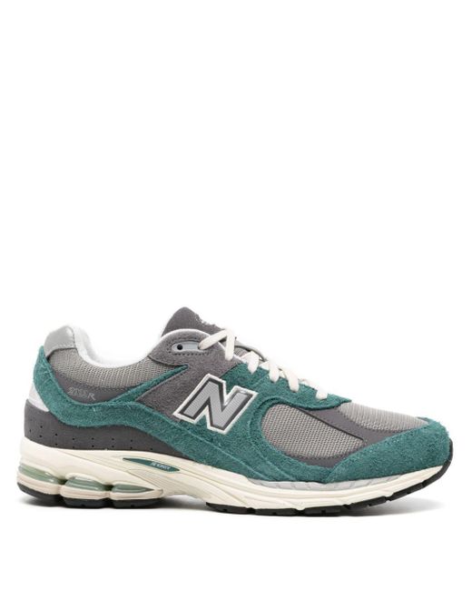 New Balance Green 2002r Suede Sneakers for men
