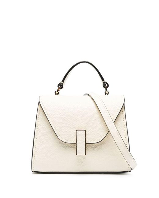 Valextra White Iside Leather Beltbag