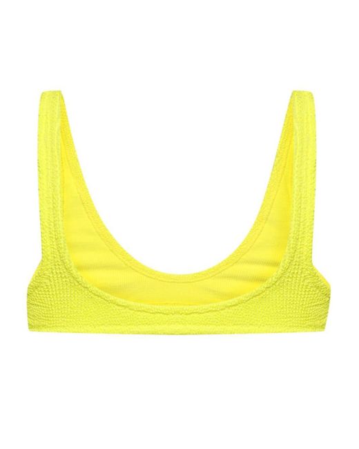Mc2 Saint Barth Yellow Naima Bikini Top