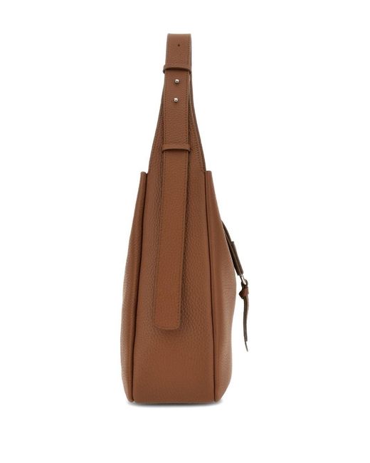 Borsa Hobo di Hogan in Brown