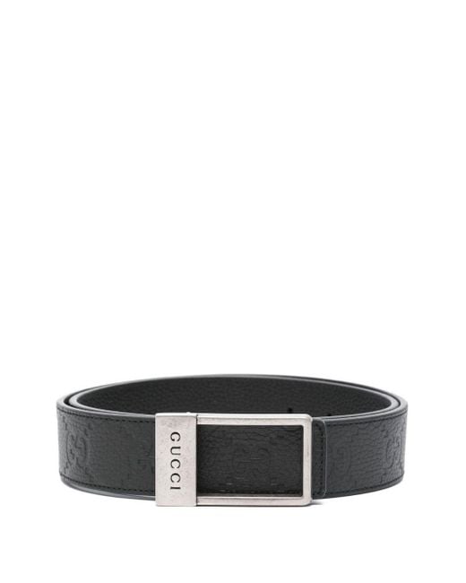 Cintura Reversibile di Gucci in Black da Uomo