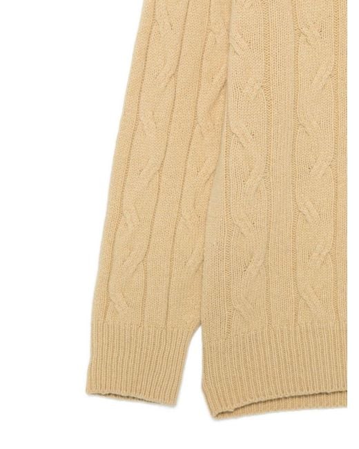 Alysi Natural Wool Crewneck Jumper