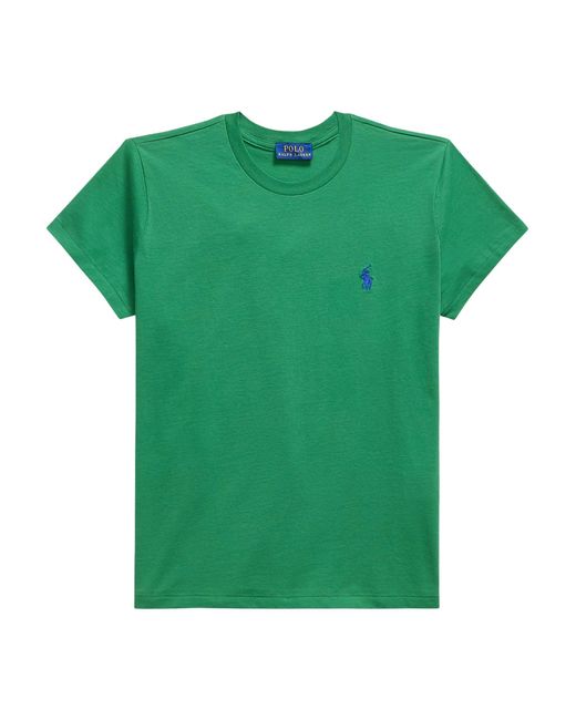 Polo Ralph Lauren Green Cotton T-Shirt