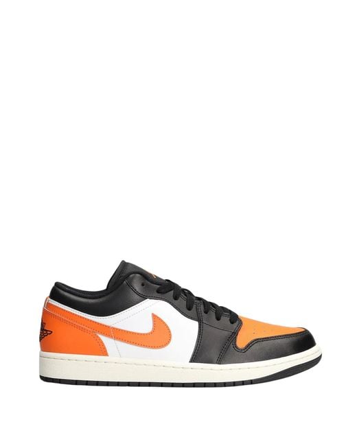 Nike Orange Air Jordan 1 Low Sneaker for men