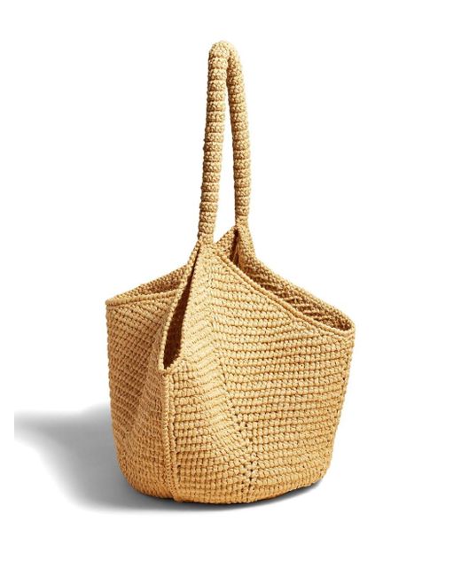 Borsa Lotus Media di Khaite in Metallic