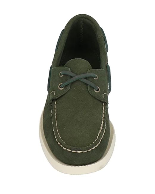 Sebago Green Portland Flesh Out Moccasin for men