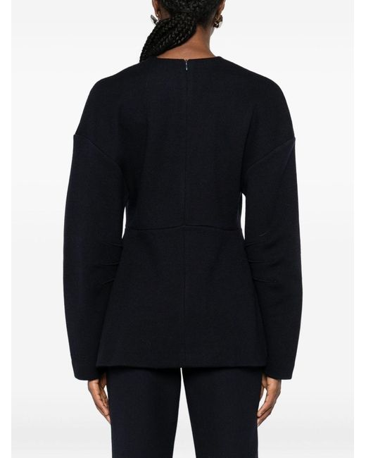 Max Mara Black Crew Neck Sweater