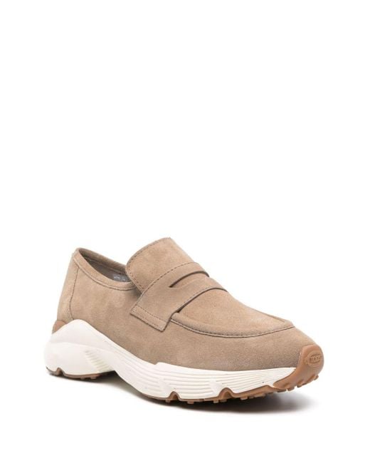 Tod's Natural Flat Shoes