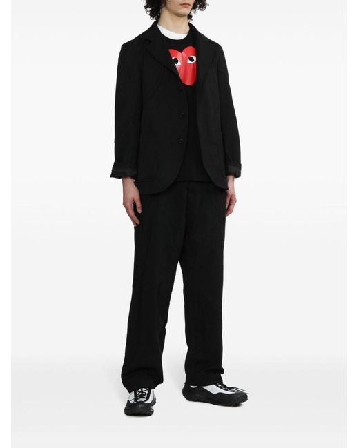 COMME DES GARÇONS PLAY Black Heart Cotton T-Shirt