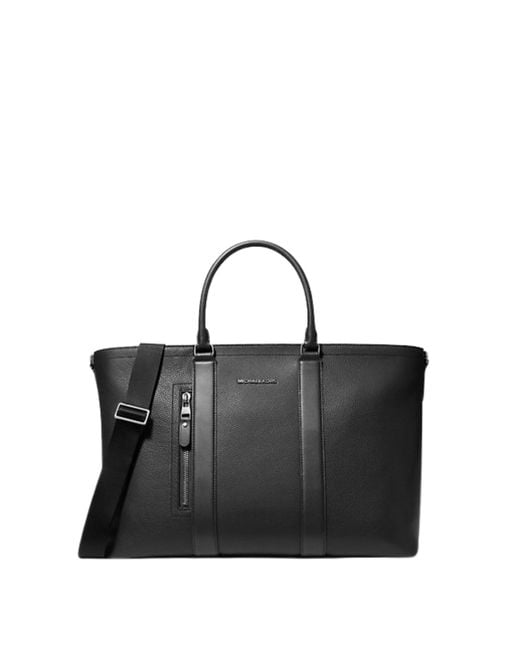 Michael Kors Black Hudson Logo Handbag for men