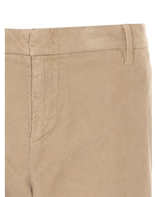 Dondup Natural Gaubert Corduroy Trousers for men