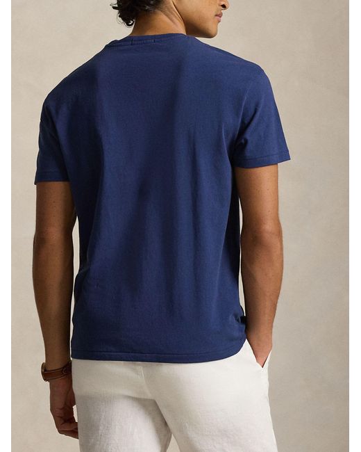 Polo Ralph Lauren Blue Classic Fit T-Shirt for men